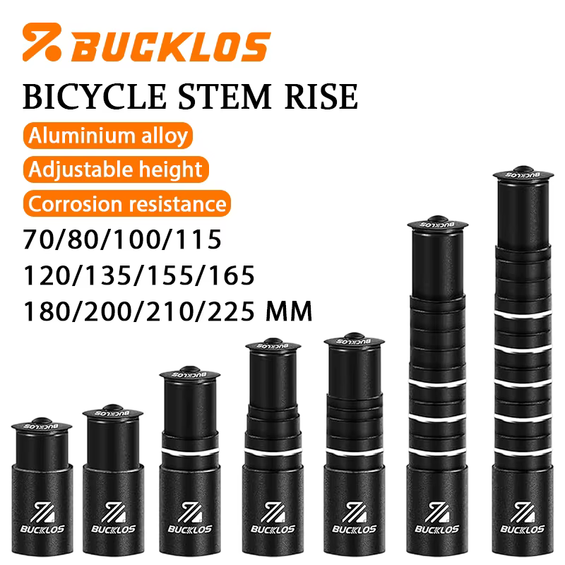 BUCKLOS tige de vélo montée jusqu'à 30-155mm Extension