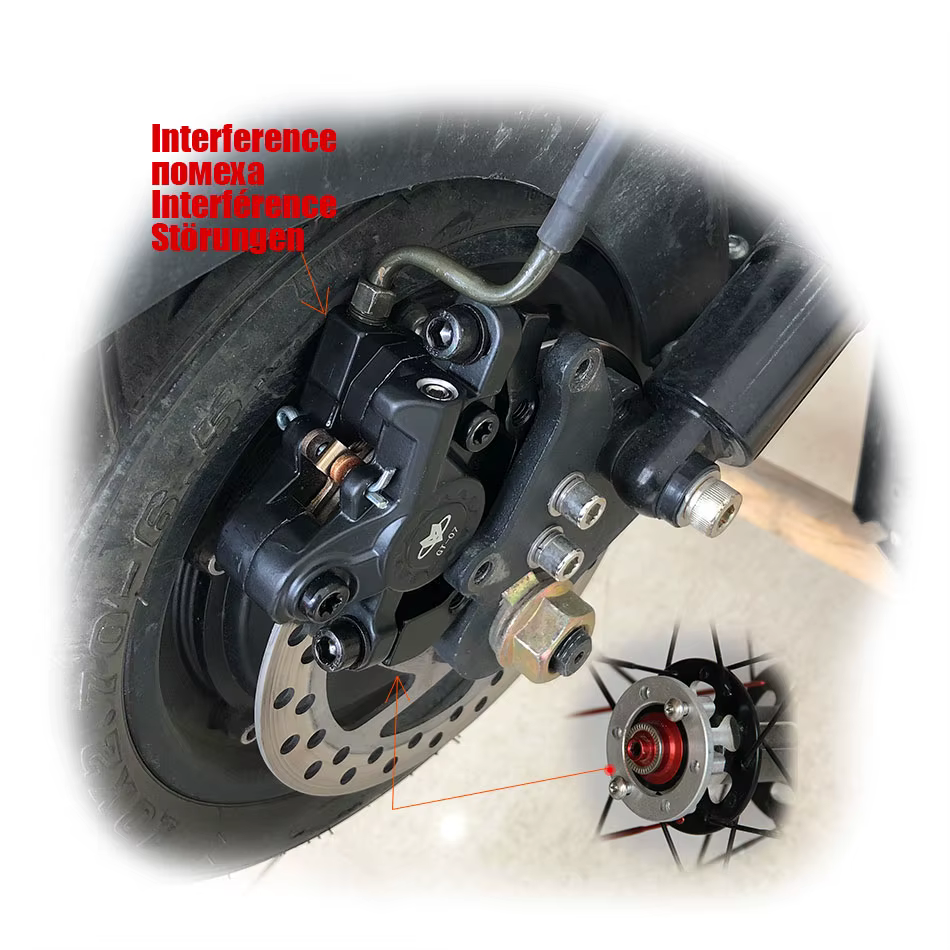 Plaquettes de frein pour scooter électrique