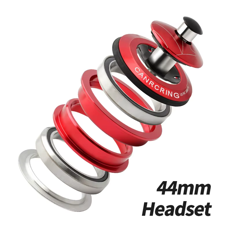 4 couleurs vélo 44MM casque 1 1/8 Double roulement