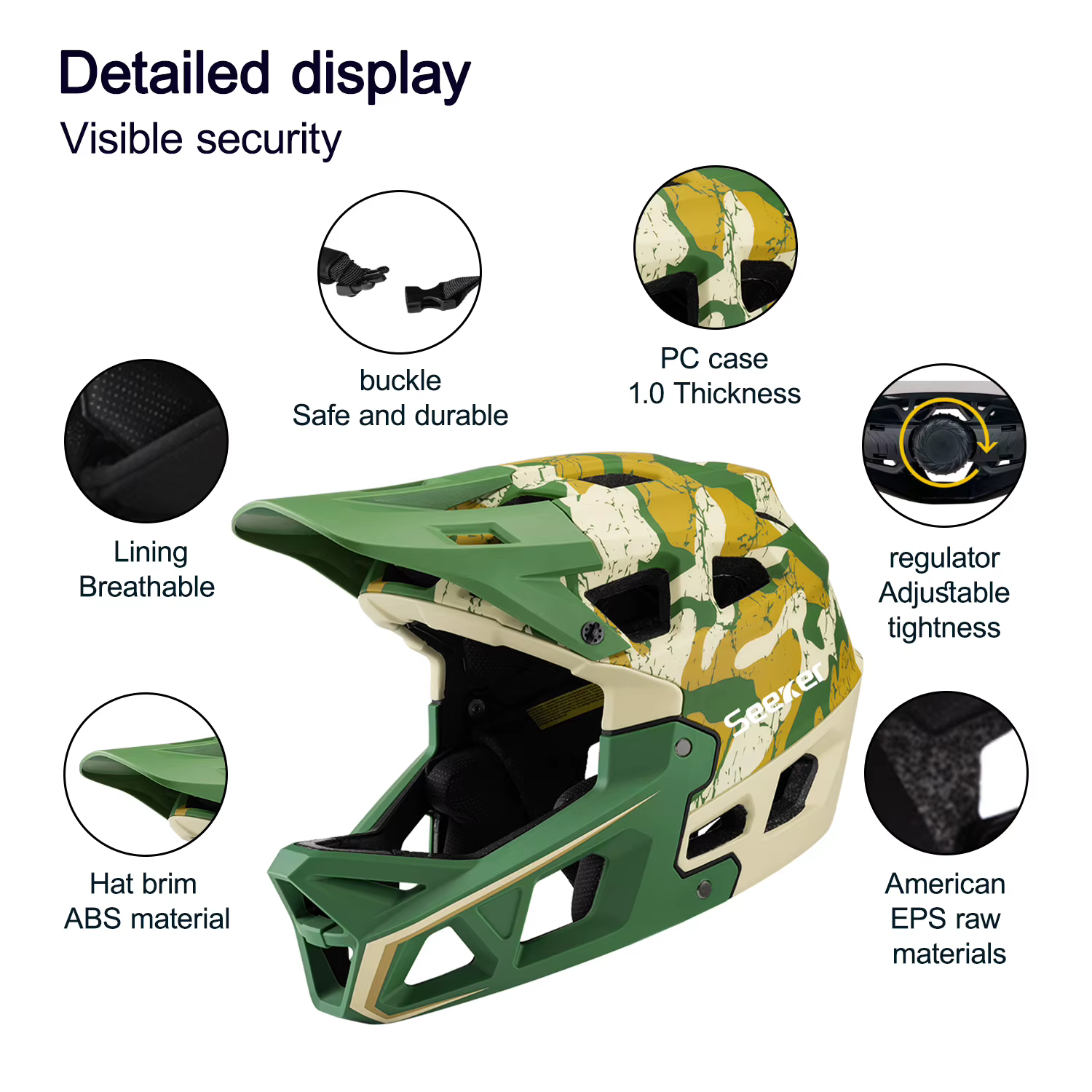 Casque de vélo tout-terrain UMUSEEKER