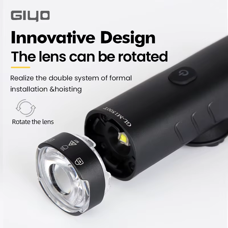 Lampe de vélo Giyo 900-1500 LM