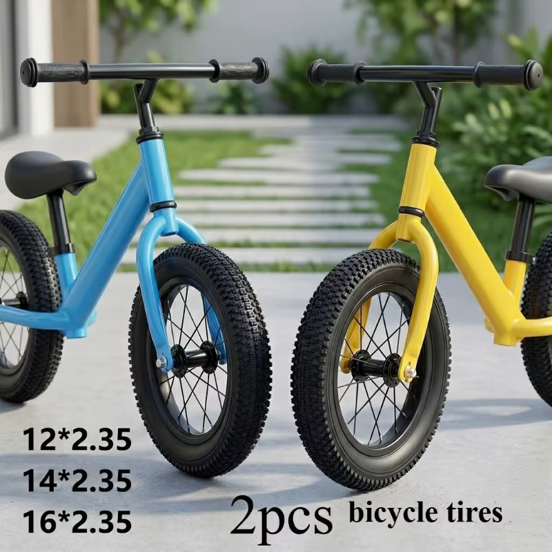 Lot de 2 pneus de vélo 12