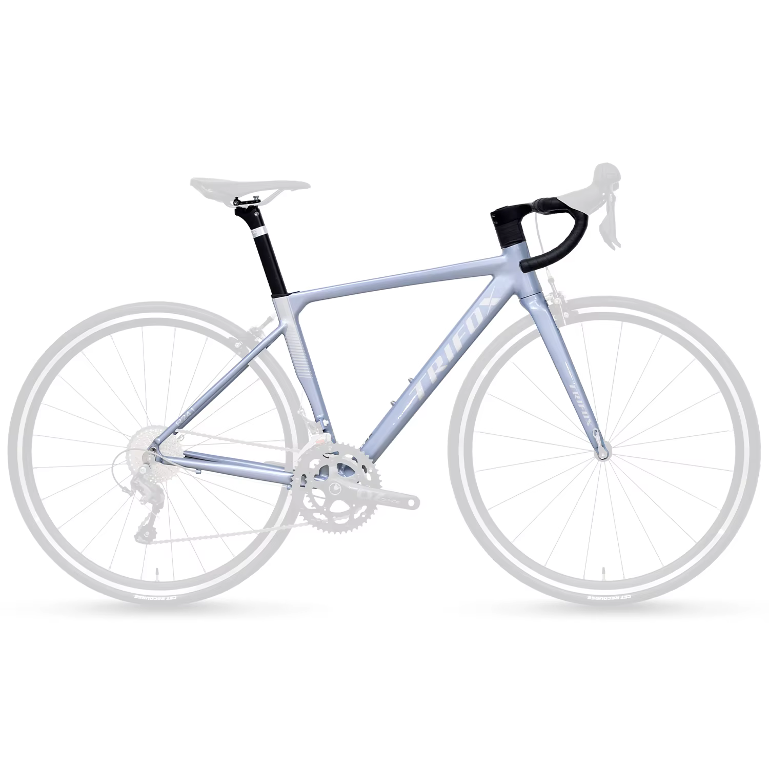 Cadre de vélo TRIFOX 700C en alliage d'aluminium 6061 léger