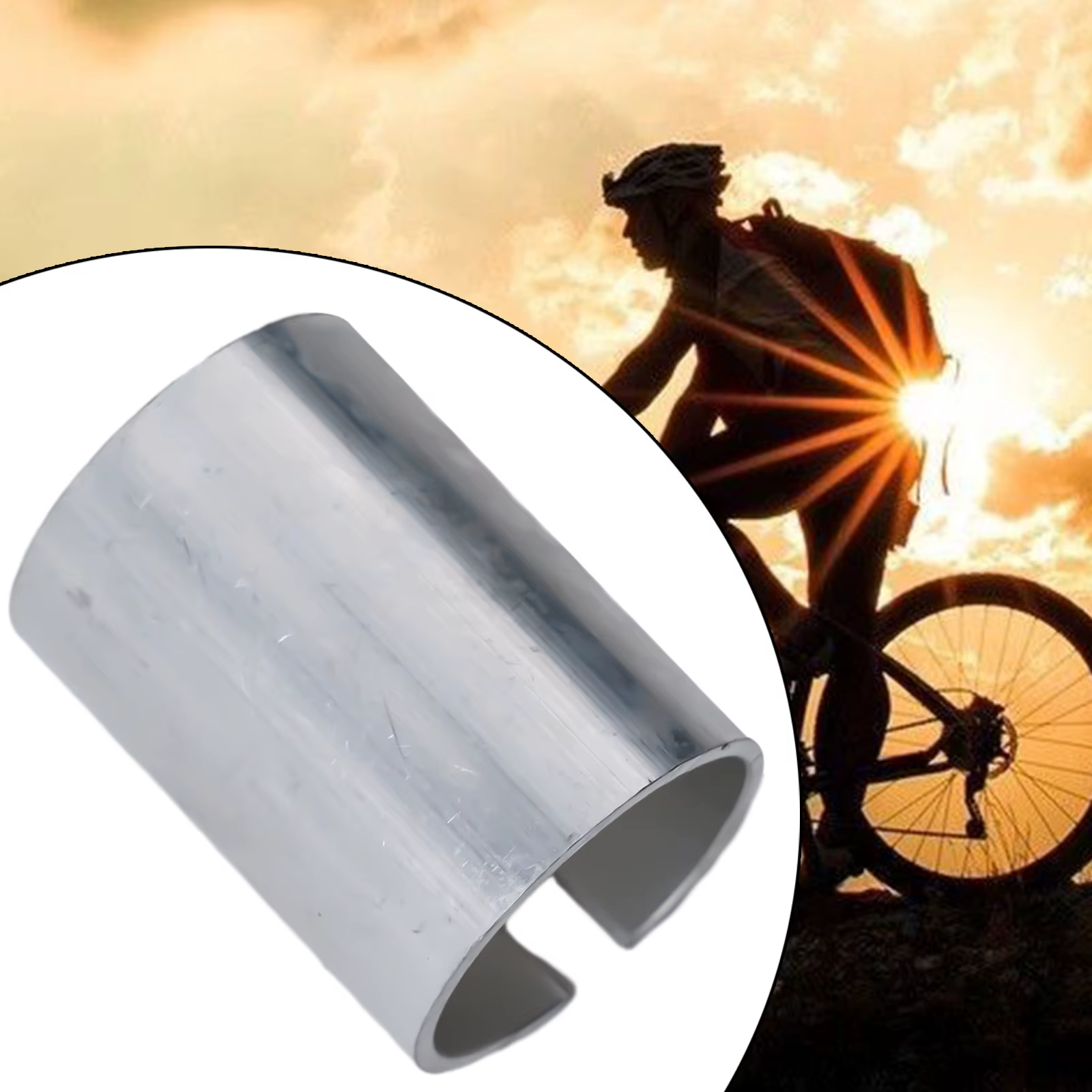 Cale de tige de vélo à utiliser avec tous les tiges de route ou BMX de 1 1/8 pouces