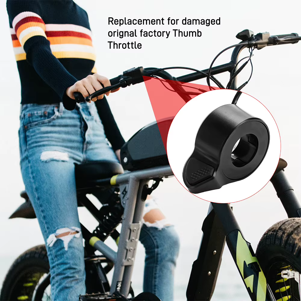 Accélérateur à pouce Yibeico pour moto Super 73 S2/R/RX/ZX