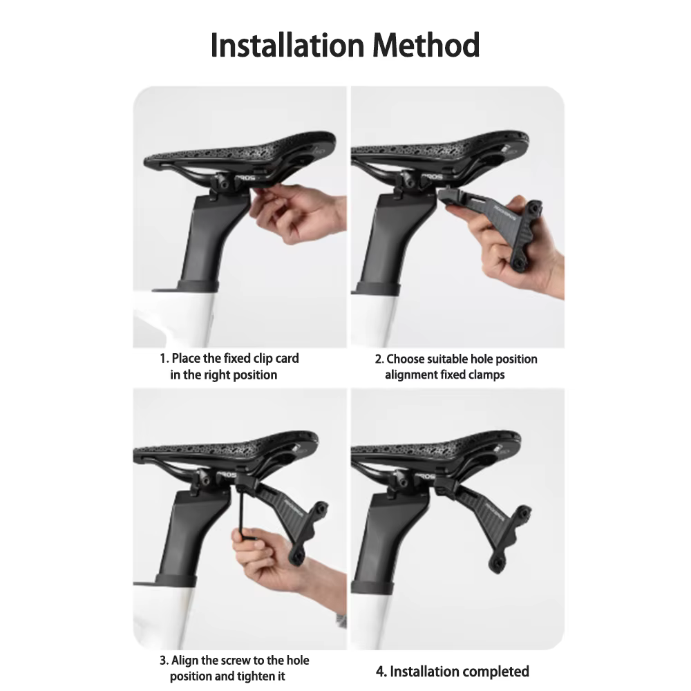 ROCKBROS – porte-bouteille d'eau de vélo en Fiber de carbone, adaptateur de cyclisme, selle, Double tasse, support d'extension, siège