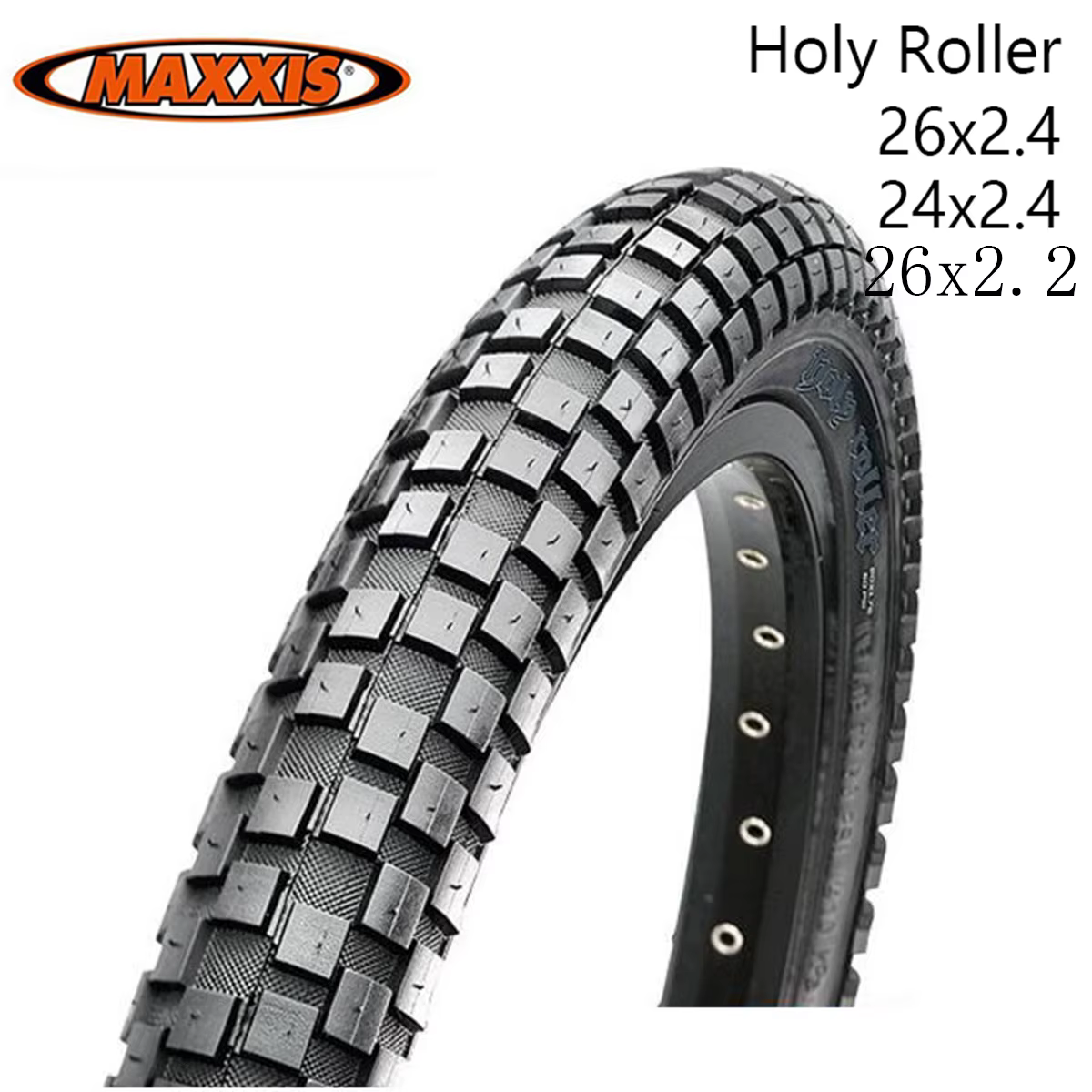 1pc MAXXIS 26 rouleau saint 26*2.4 26*2.2 24*2.4 BMX pneu de vélo rue bande de roulement au chocolat escalade fil