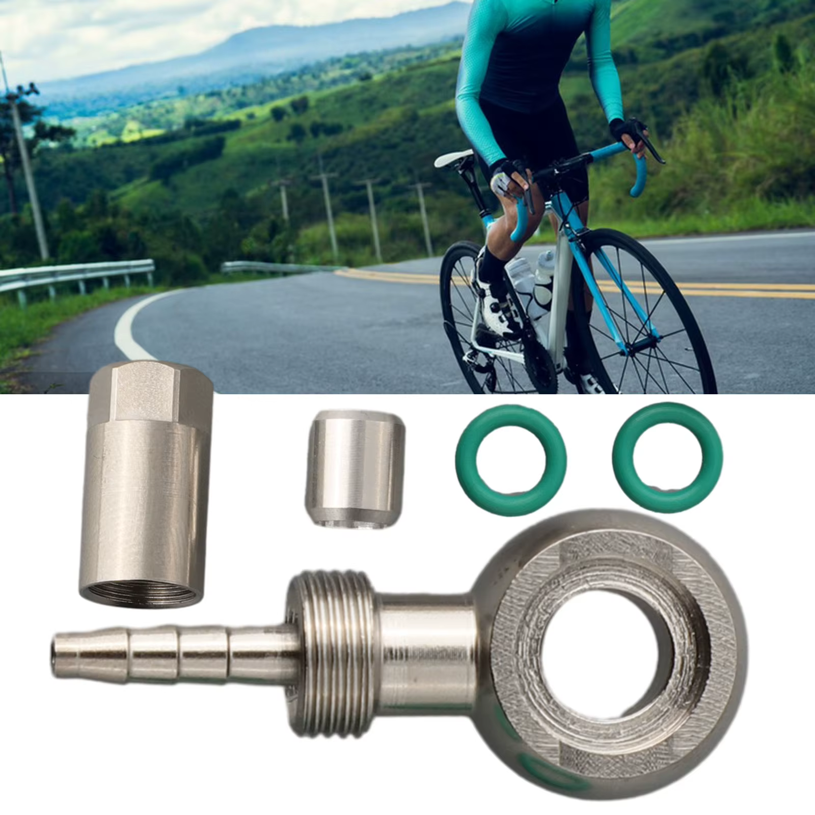 Raccord de tuyau hydraulique de vélo