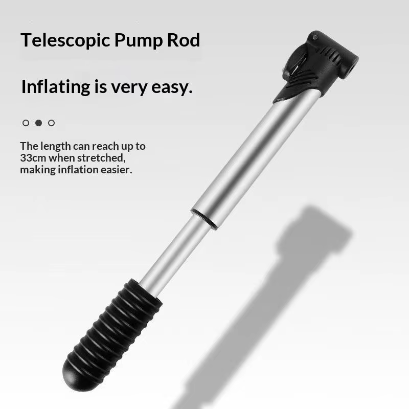 Pompe à vélo portable mini avec support