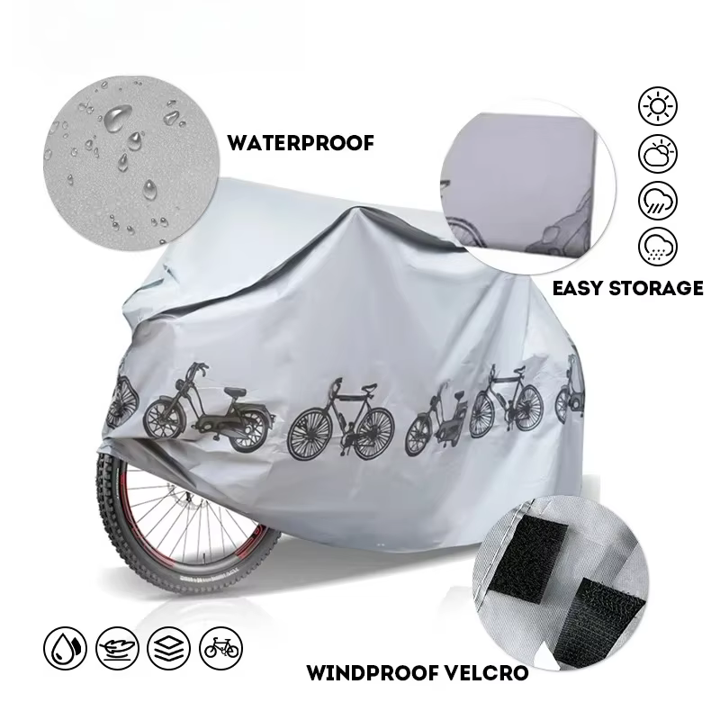 Housse de pluie imperméable pour équipement de vélo