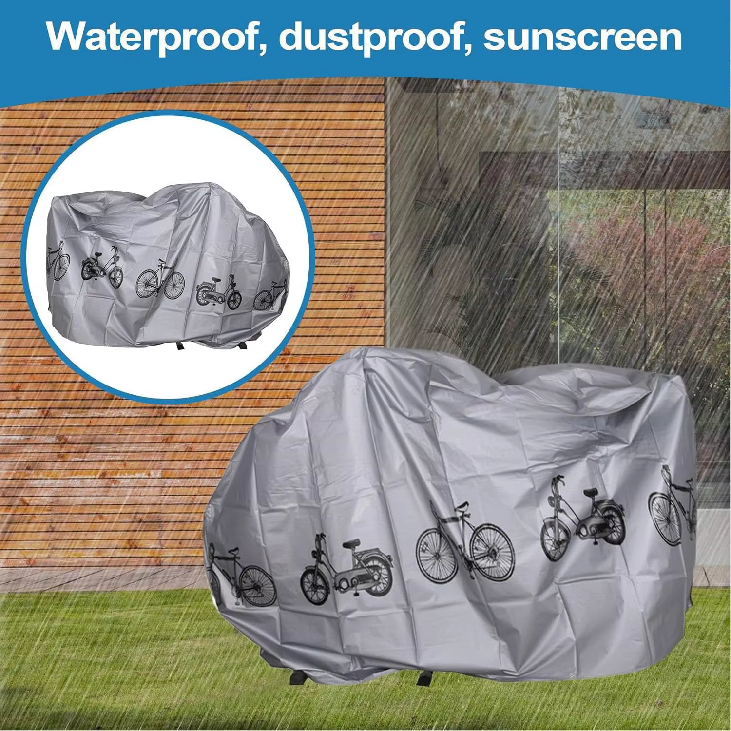 Housse de vélo DOMEN, protection solaire