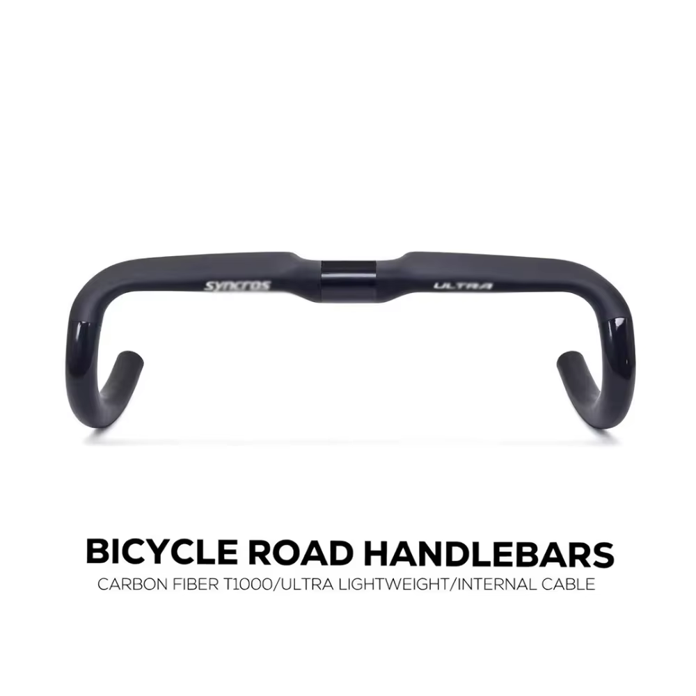 Guidon de vélo de route en carbone 260g Aero Comfort