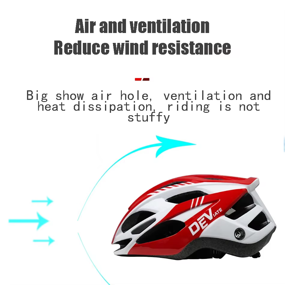 DEV casque de vélo de route de montagne grand 19 cm adulte sport course équitation