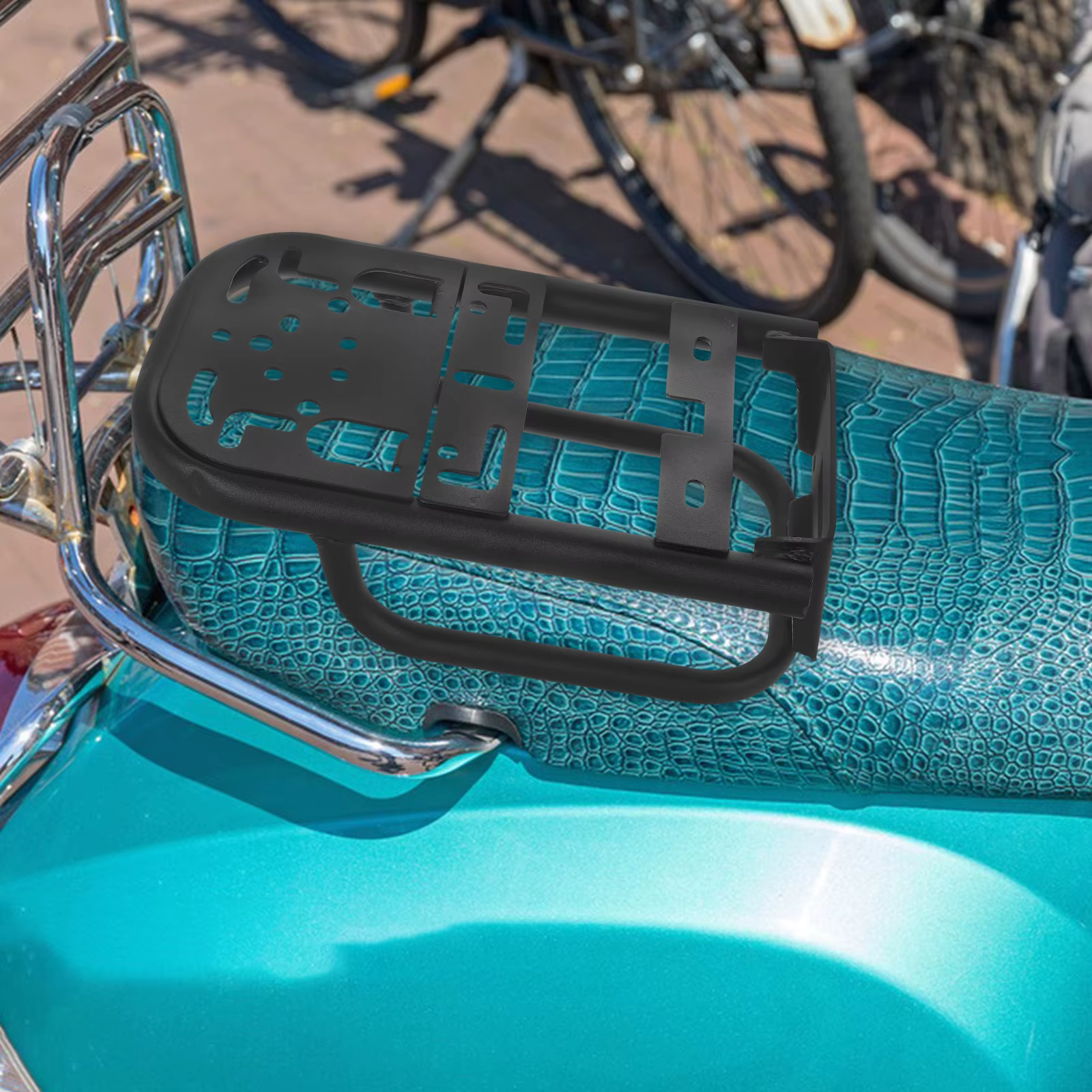 Porte-bagages arrière pour vélo électrique