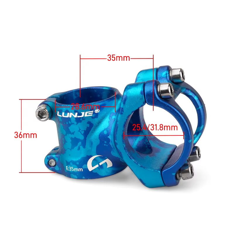 VTT puissance 31.8/25.4mm x 35mm tige vtt