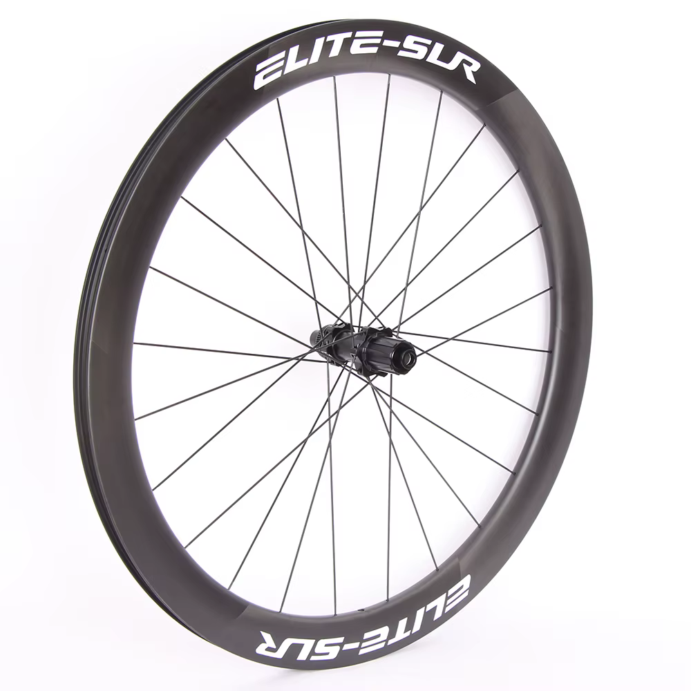 Roues ELITE-Paire de roues de vélo de route en carbone