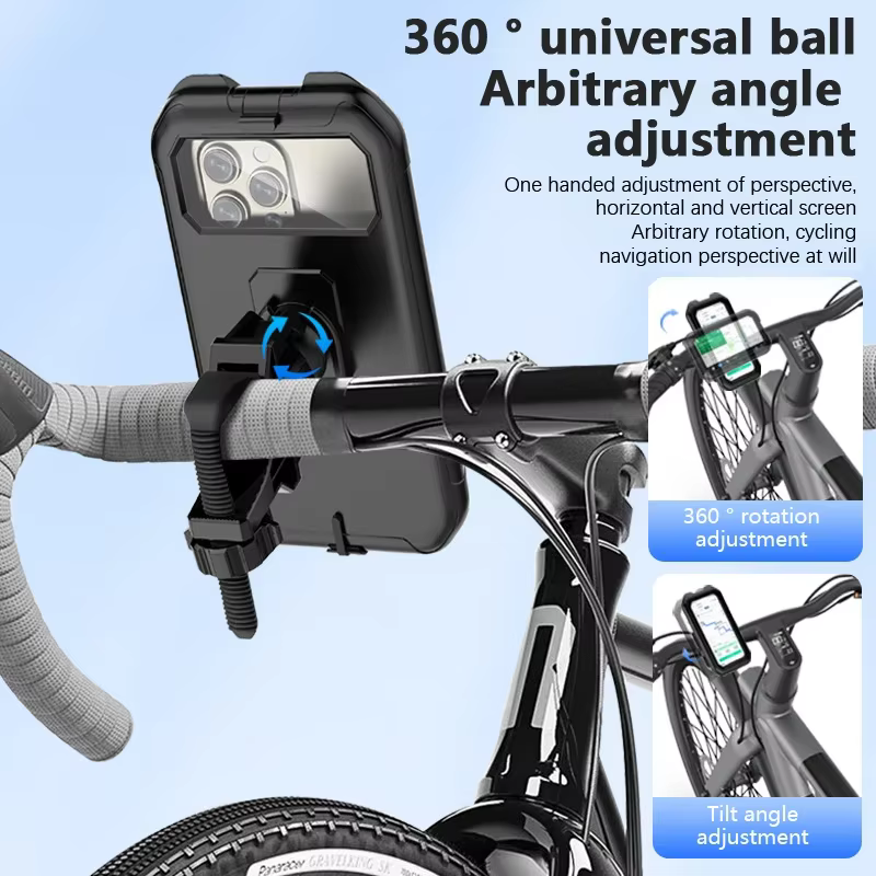 Support de téléphone pour vélo étanche 360° °