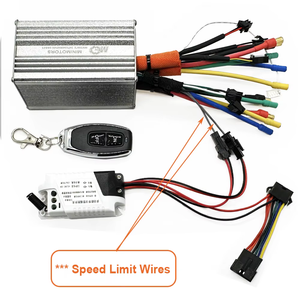 Nouveau limiteur de vitesse Dualtron pour les scooters DT Collier de serrage pour contrôleur de scooter