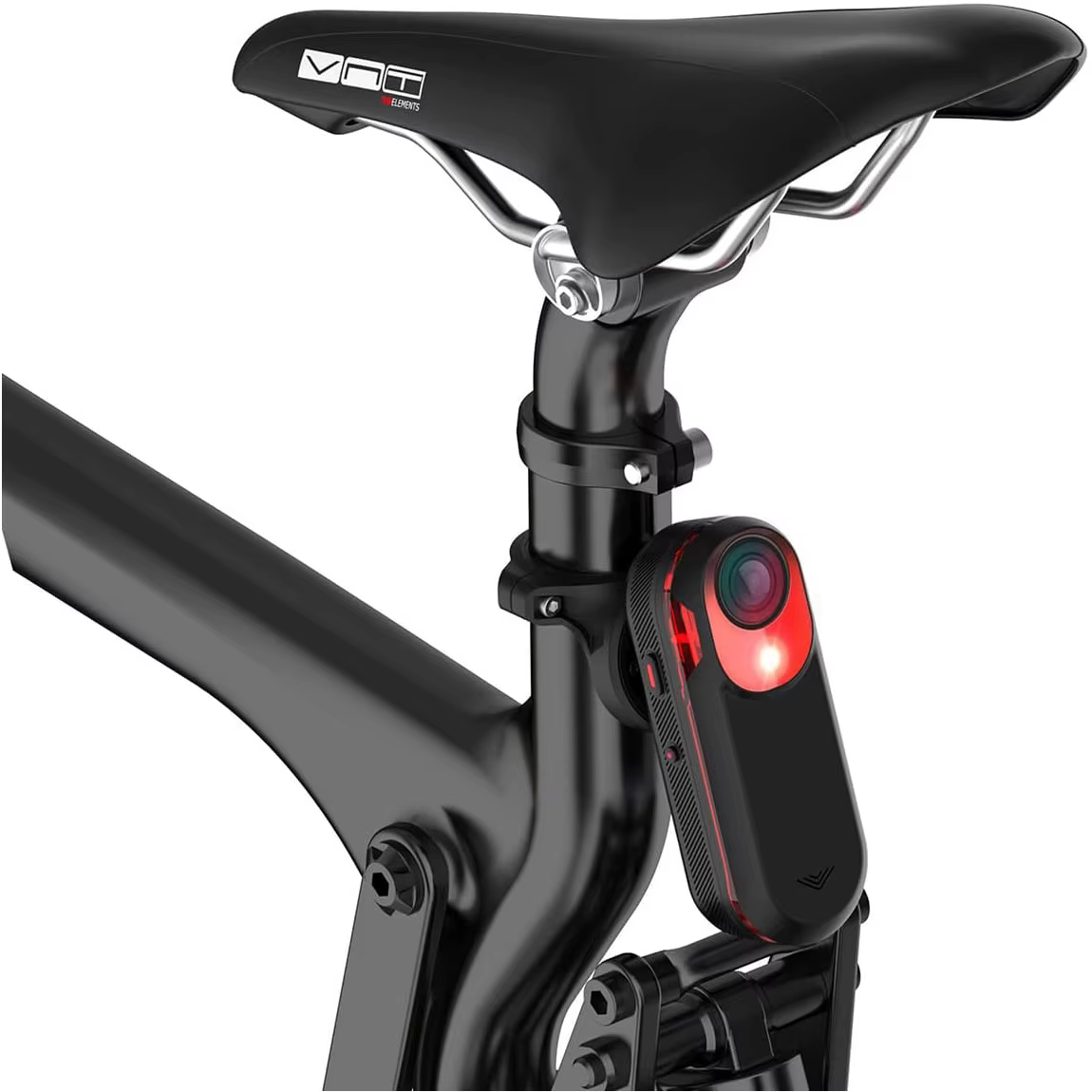 Support de fixation pour feu arrière de vélo sur tige de selle