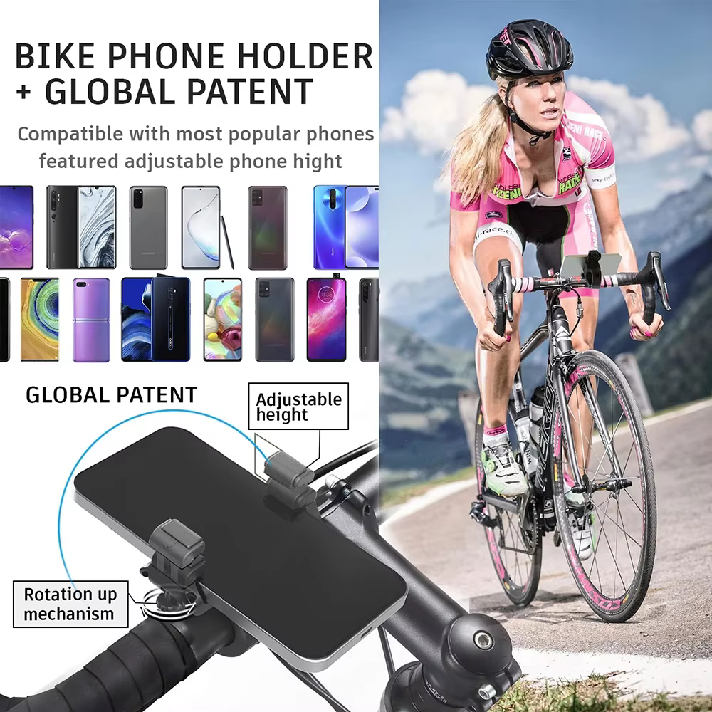 UPPEL Support de téléphone de vélo Mini