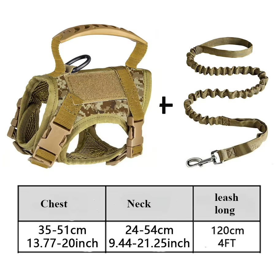 Gilet militaire tactique pour animaux de compagnie, accessoires d'entraînement tactique pour chat, ensemble harnais et laisse pour chien et chat, accessoires pour chaton
