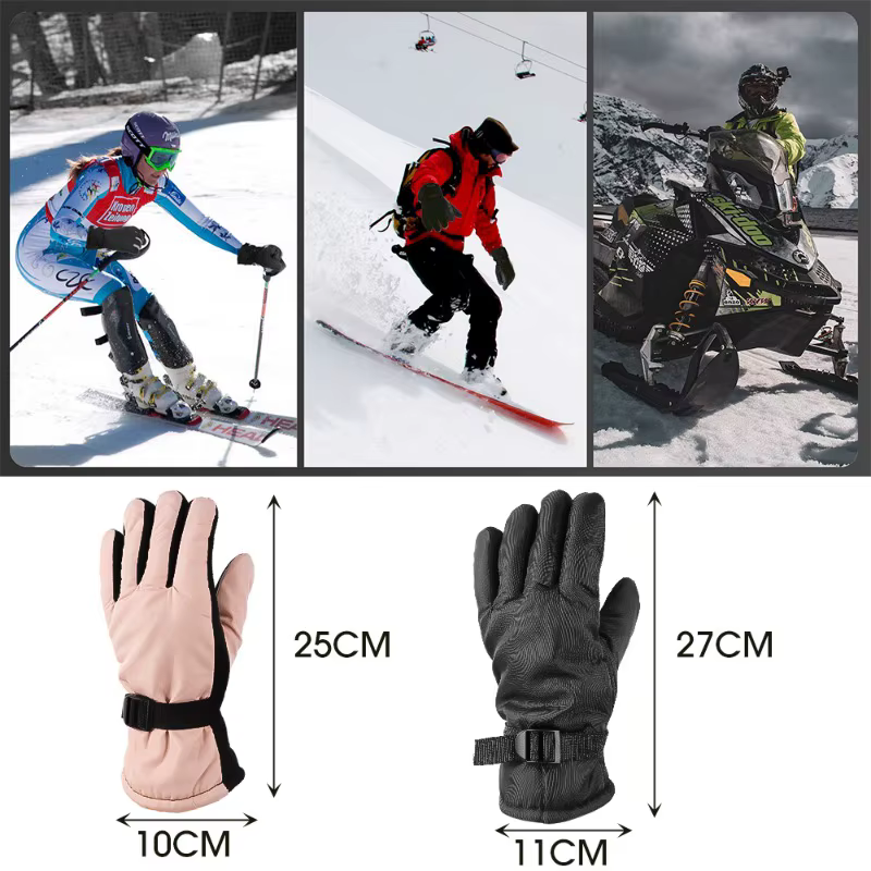 Gants de cyclisme d'hiver pour hommes
