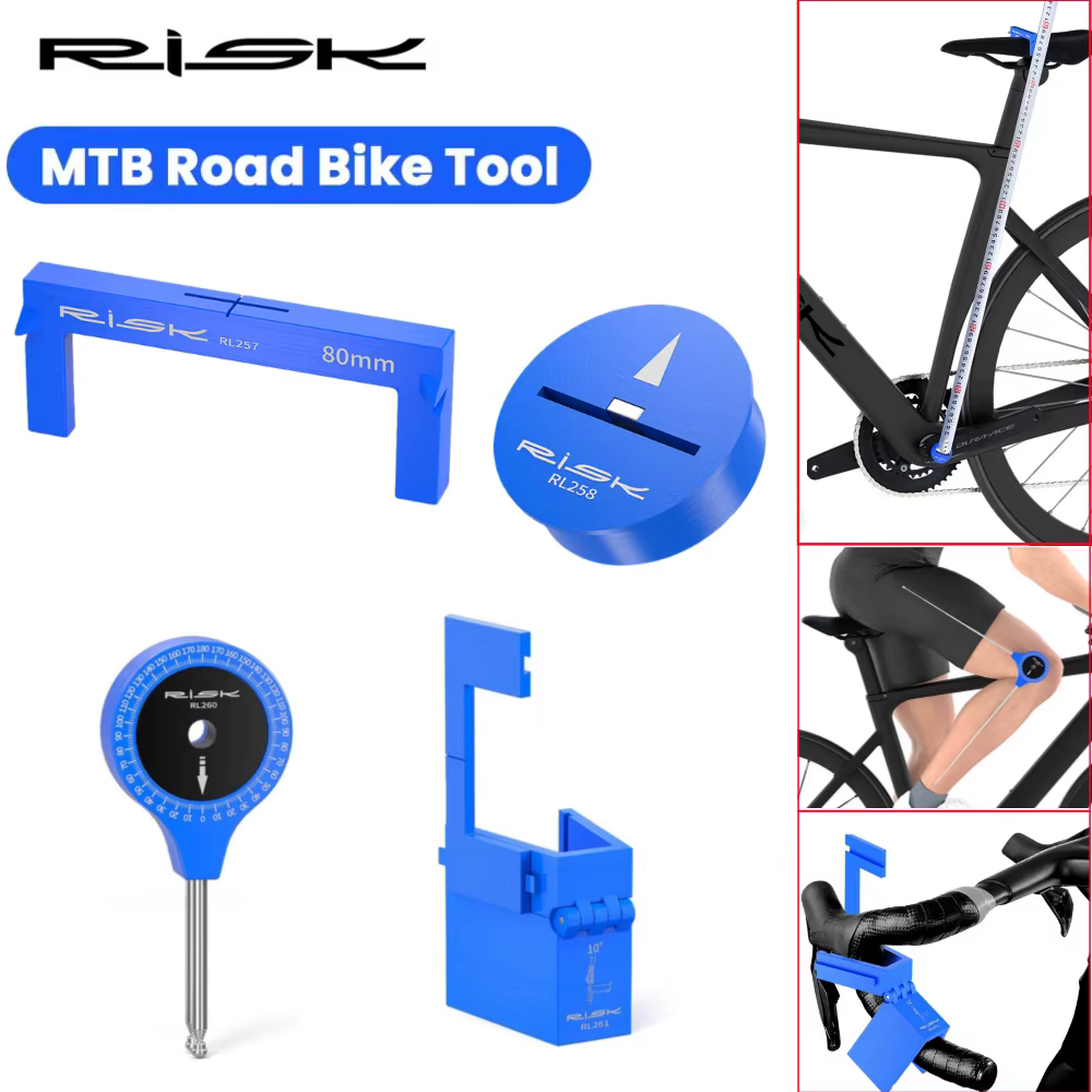 Outil de réglage de la hauteur de selle de vélo - Jauge de mesure de précision