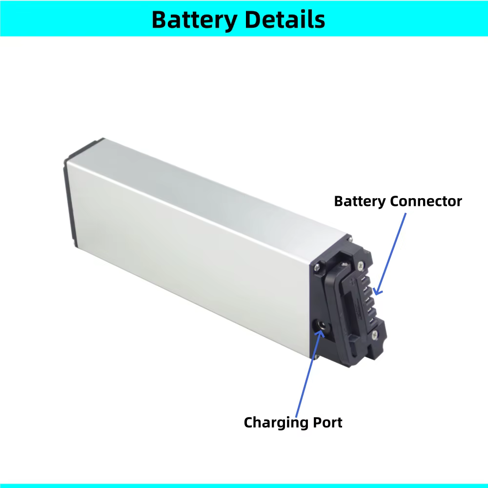 Batterie de vélo électrique pliante Onebot S6 16 "16 pouces 36v 6.4Ah 7Ah