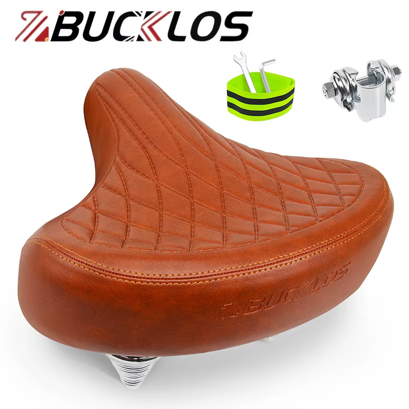 BUCKLOS selle de vélo surdimensionnée ergonomique élargir épaissir