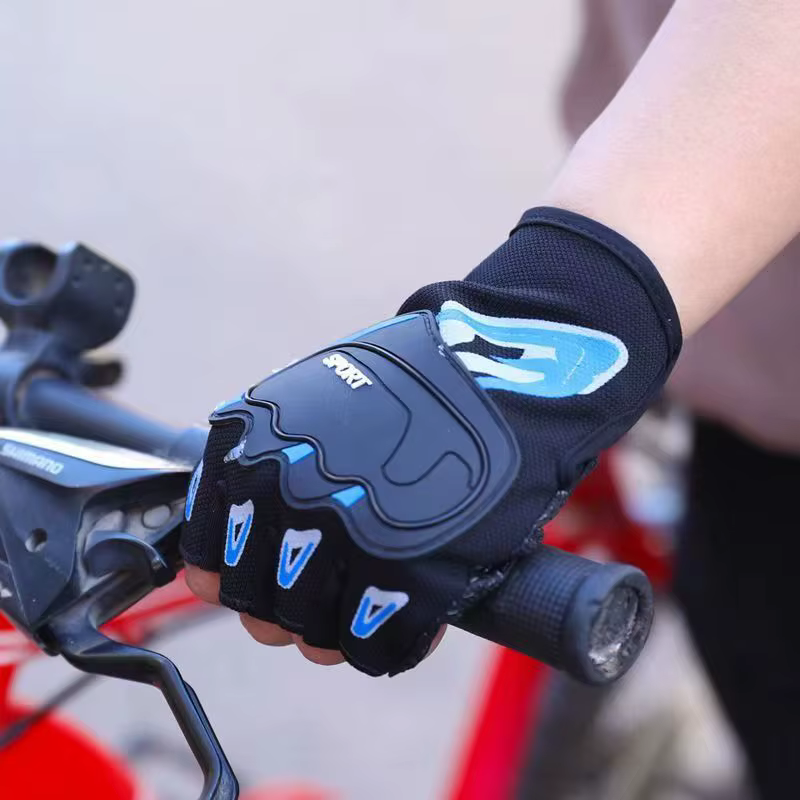 Gants de sport demi-doigts unisexes
