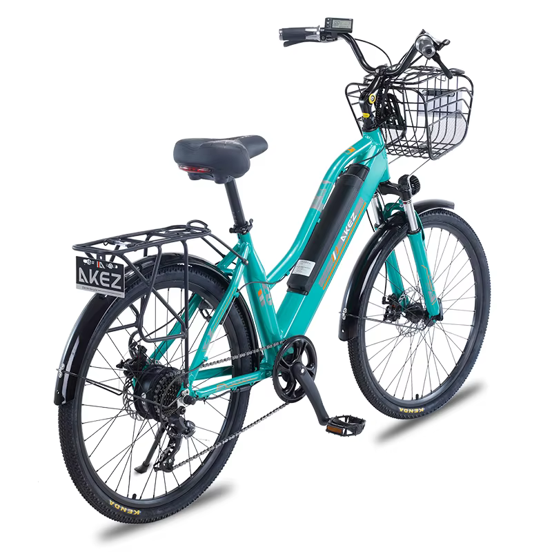 Vélo électrique adulte 2 places 26 pouces 350W 36V