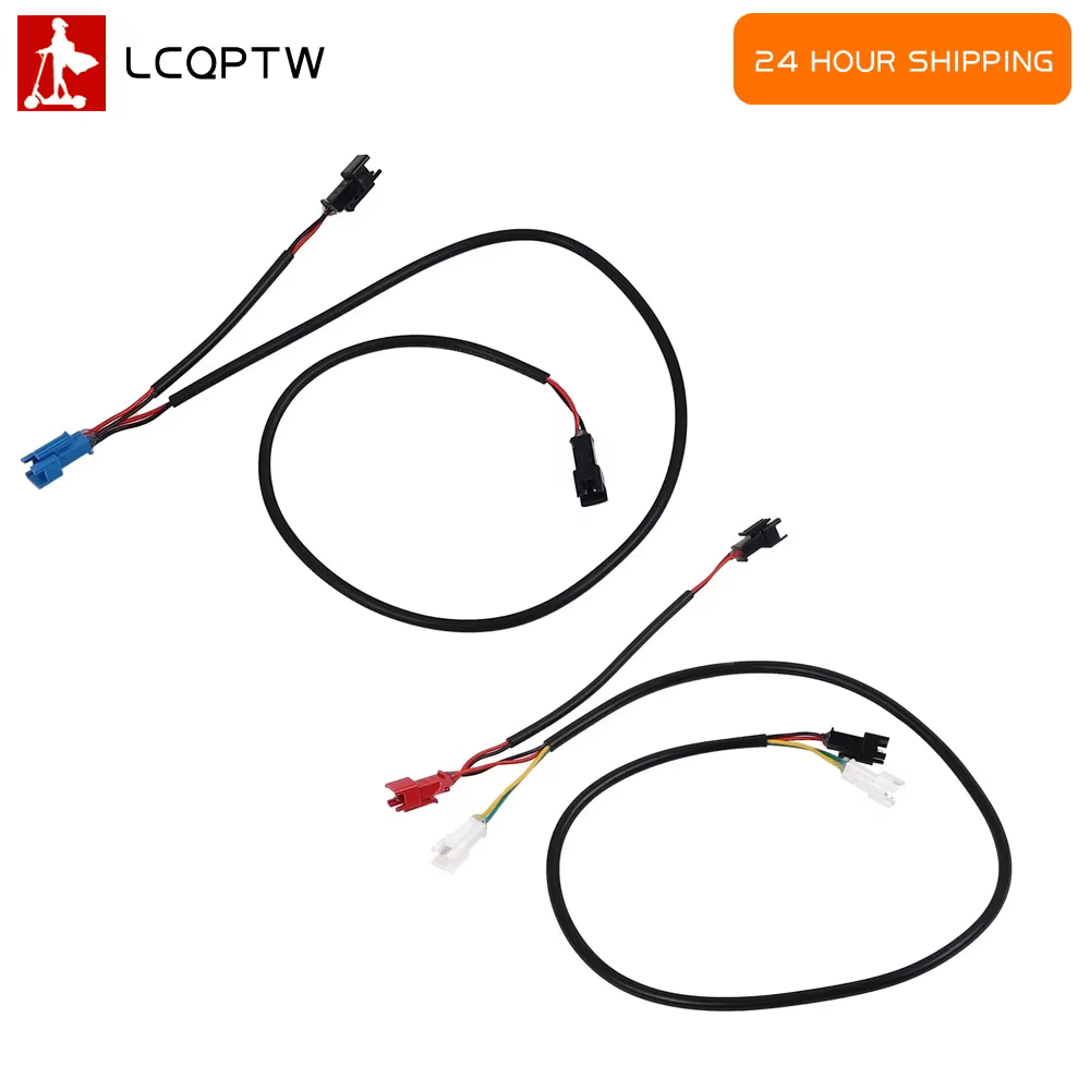 Câble de connexion de faisceau de câblage pour feux d'angle avant gauche et droit pour trottinette électrique Kukirin