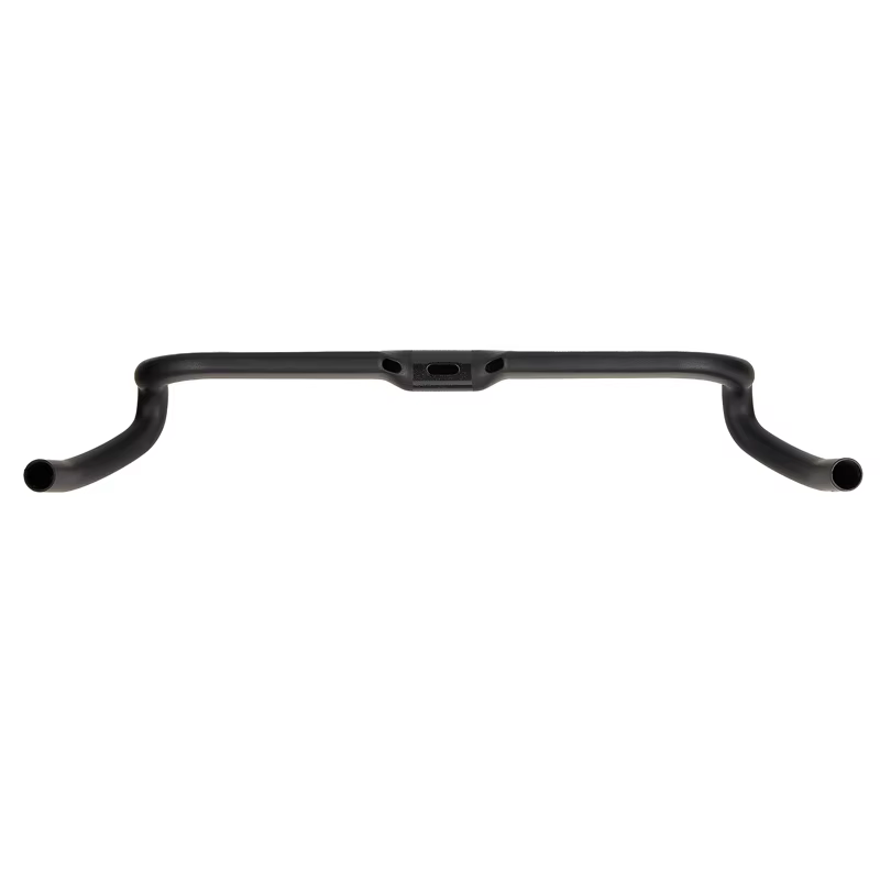 Guidon de vélo de route en carbone mat 37 Degrees Drop 80mm avec câblage entièrement intégré