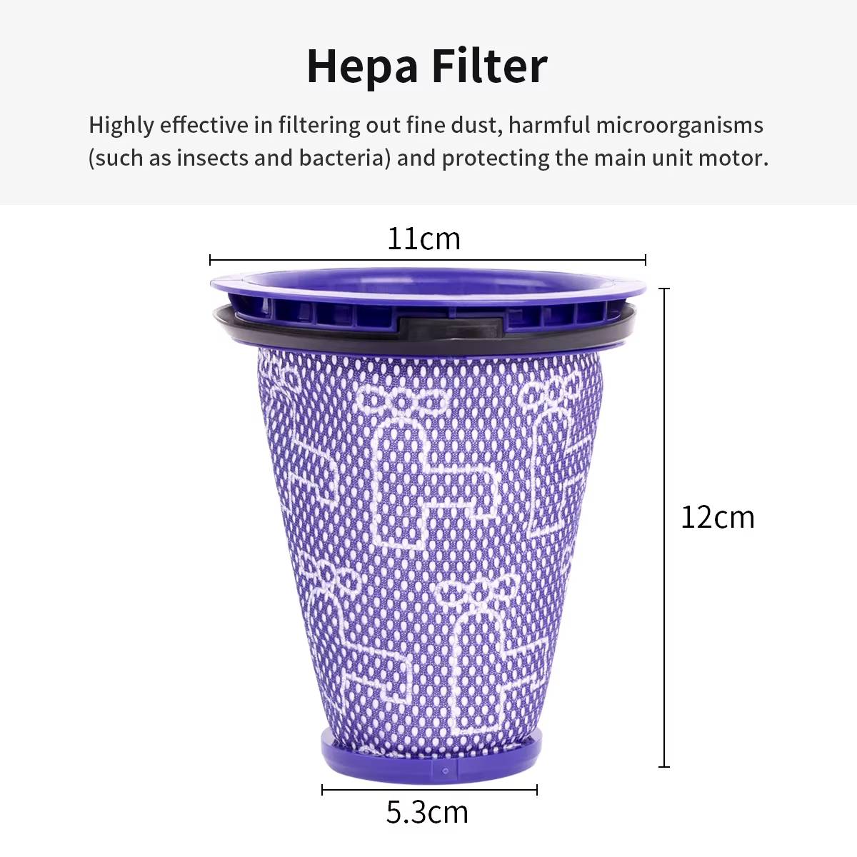 Filtre HEPA pour aspirateur Dyson Big Ball, CY18, CY22, CY23, CY24, CY25, DY75, DY77, DY78, DC77, DC78