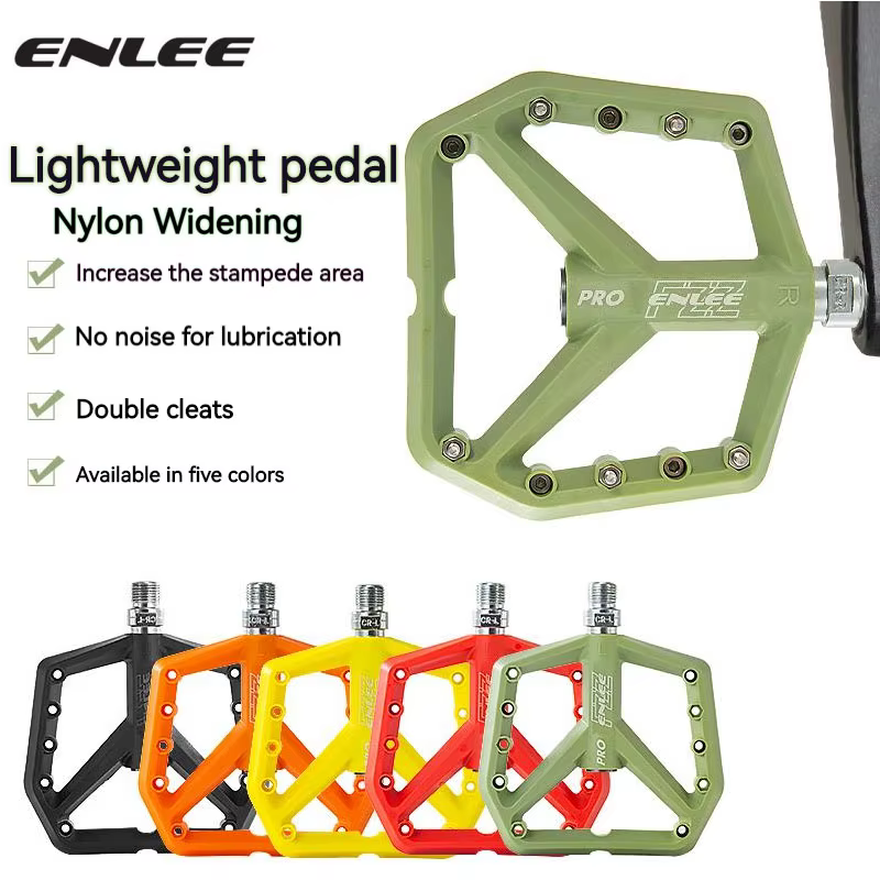 ENLEE-Pédale en nylon ultra légère pour VTT, avec joint d'enroulement