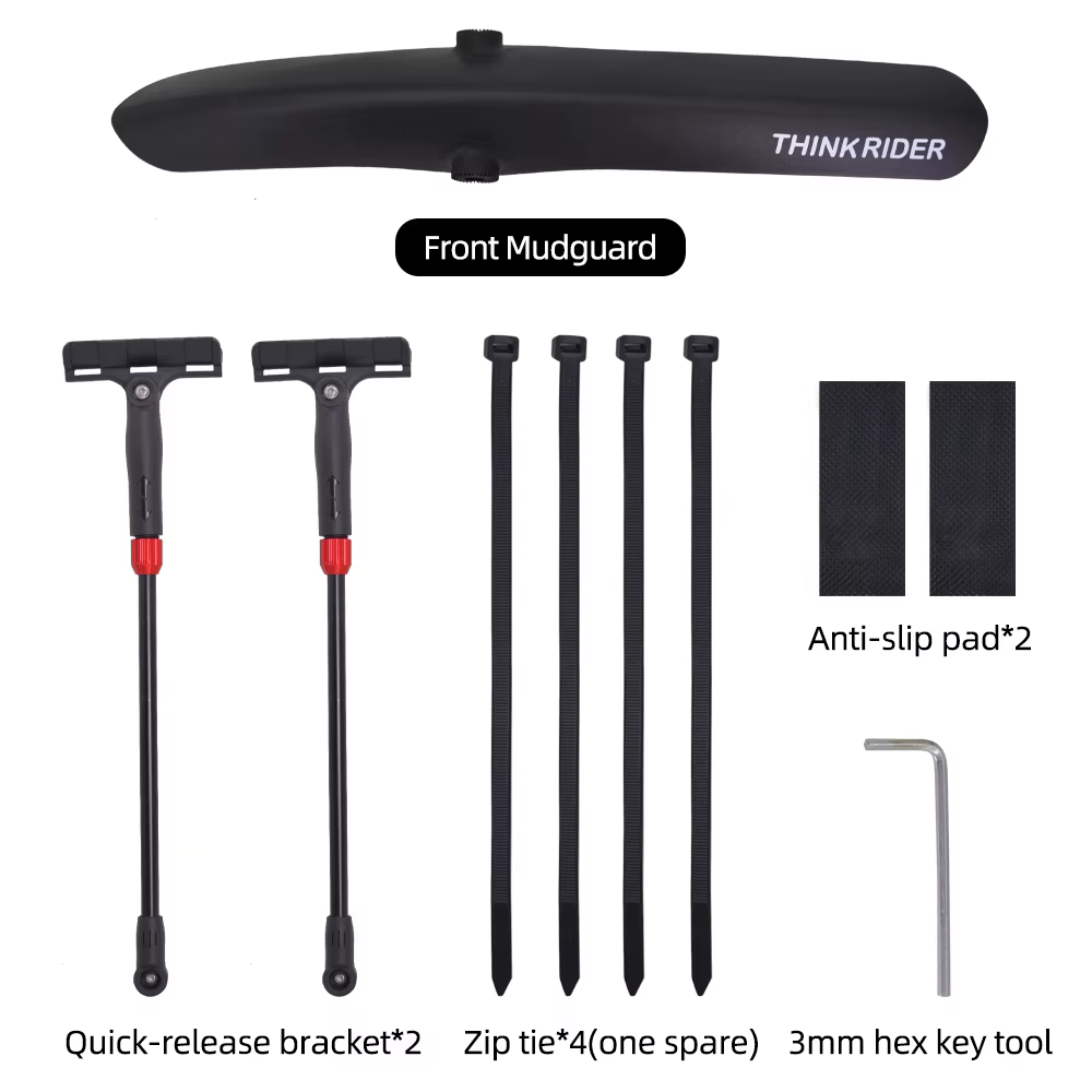 ThinkRider-Garde-boue avant/arrière universel pour vélo de route 700C