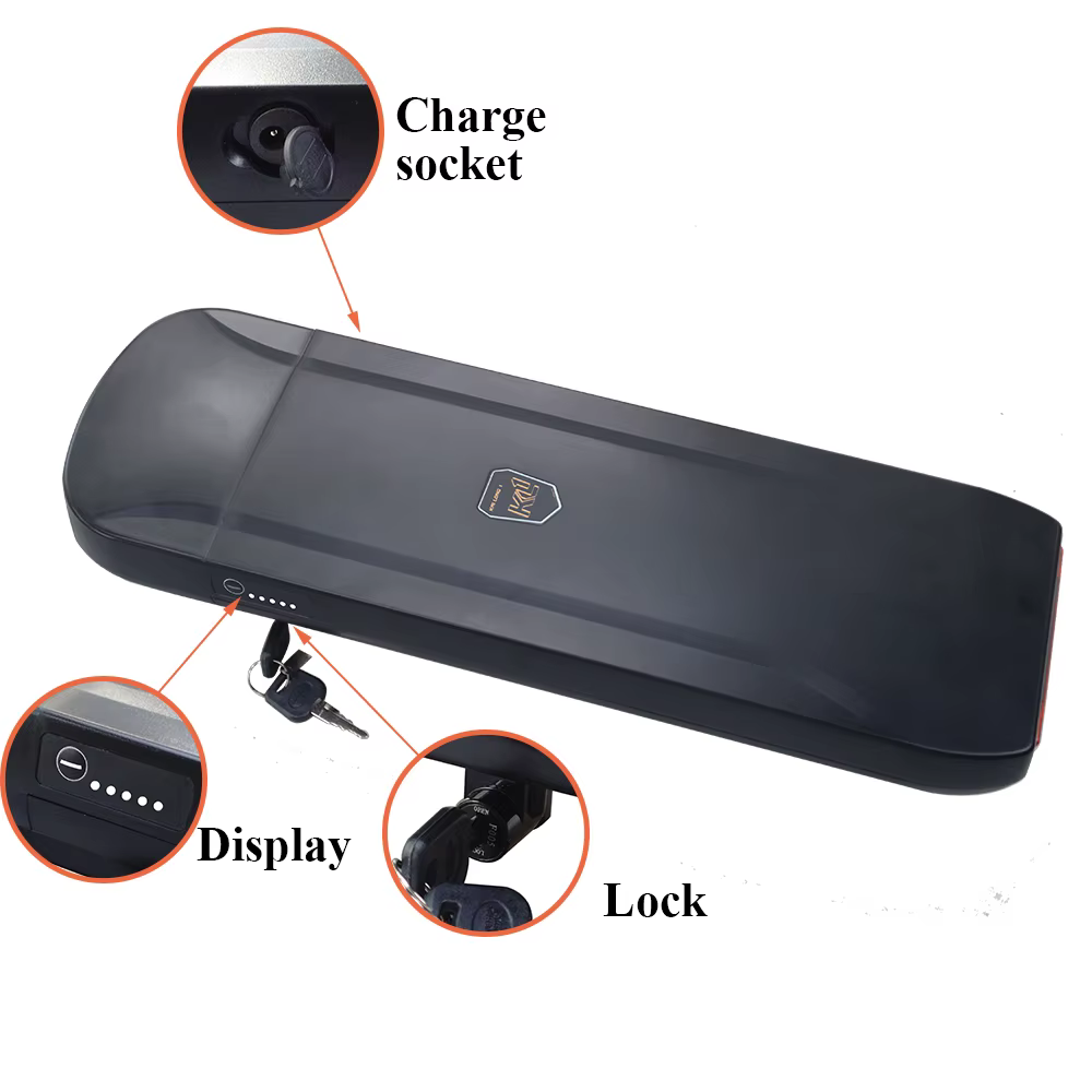 Arrière T1 Ebike Batterie Au Lithium 36V 10.4Ah 15Ah 17.5Ah 13Ah pour Phylion XH370-13J Pomerwindovin Wall-ES Vélo Électrique Akku