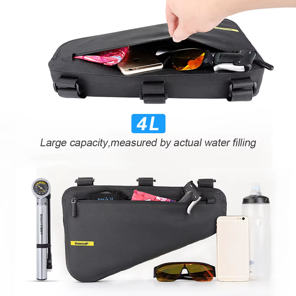 Bal inowalk-Sac triangulaire de grande capacité pour cadre de vélo