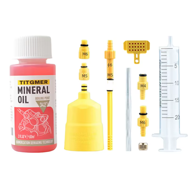 1/2/3/4/5/6PC 60ML frein de vélo système d'huile minérale fluide cyclisme VTT liquide