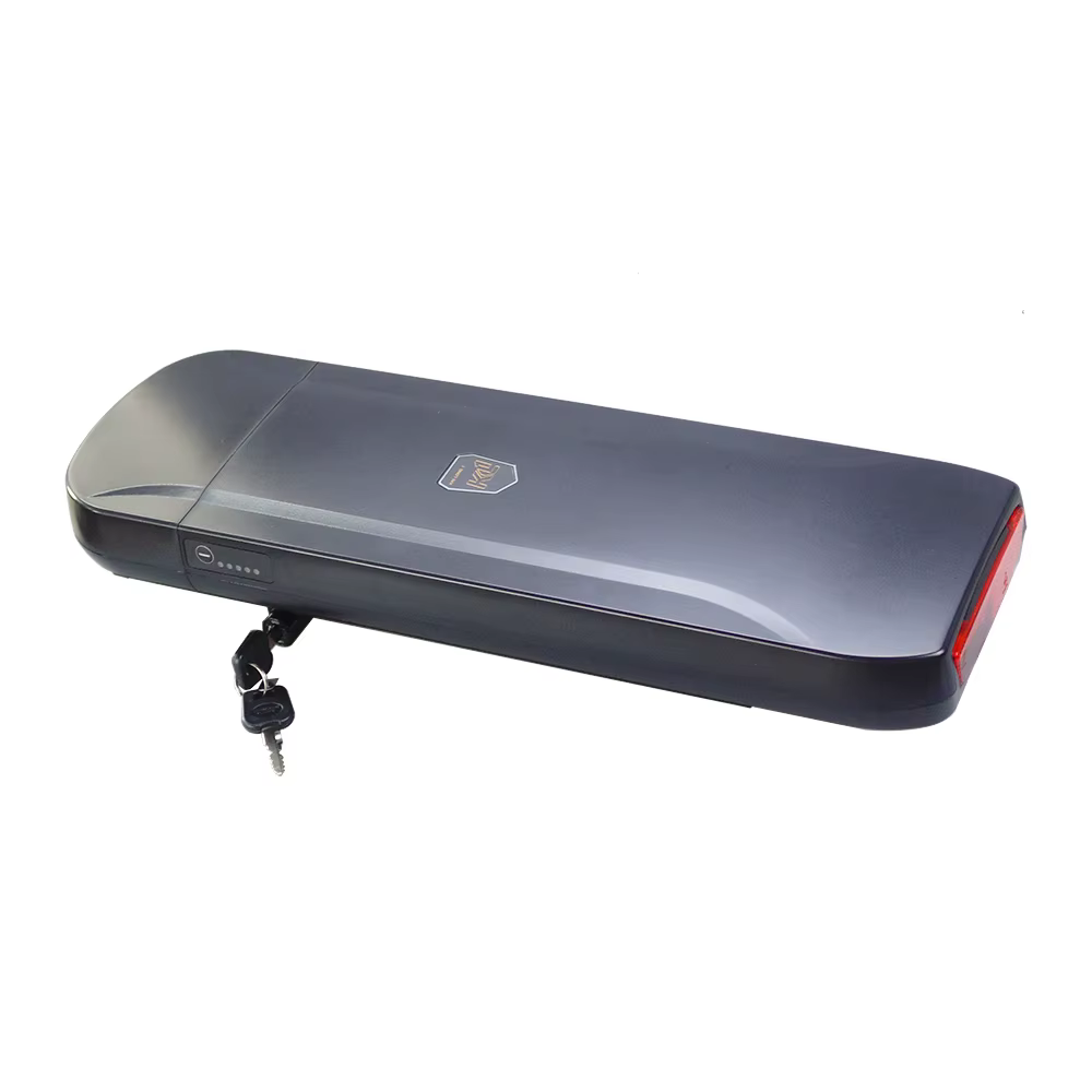 Batterie de vélo de ville de support arrière Li-ion 36V 10.4AH 12.8AH 14AH pour remplacer Phylion XH370-13J Wall-ES