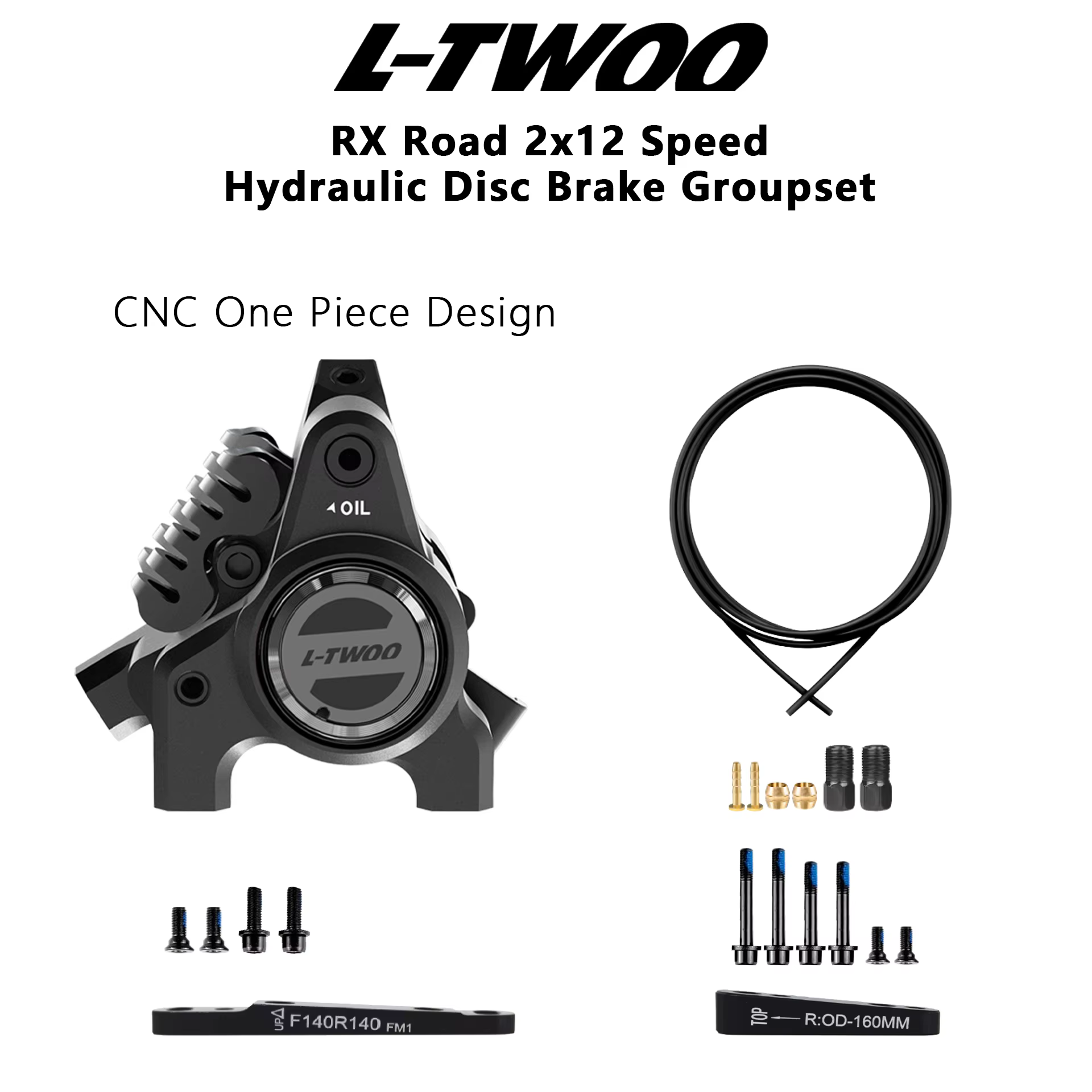 LTWOO RX12-Disc 2x12s Route Hydraulique Frein À Disque Groupe