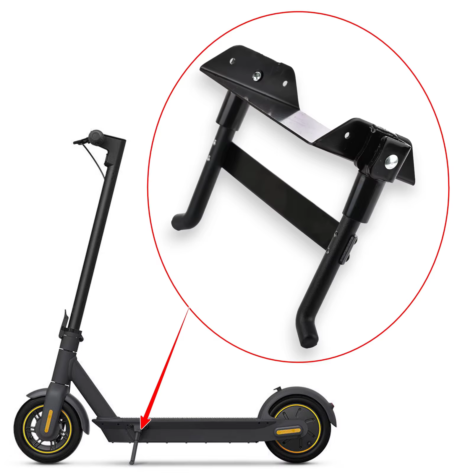 Monorim-Support de pied pour trottinette électrique Ninebot Max G30 G30D G30L
