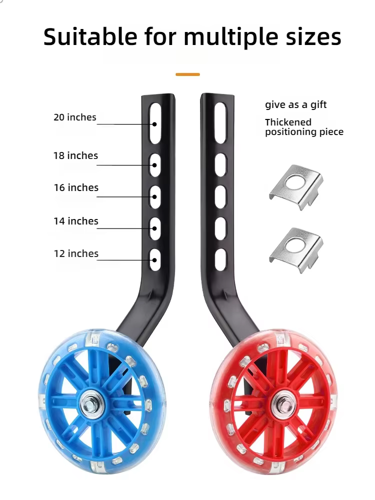 Roue auxiliaire de vélo pour enfants 12/14/16/18/20 pouces