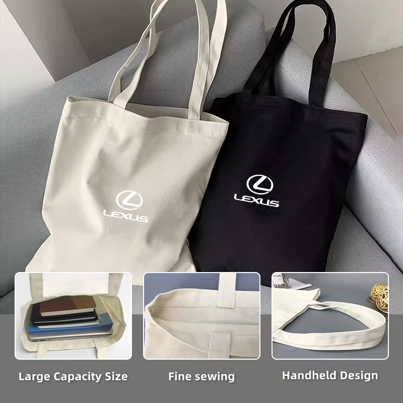 Sac à main en toile pour accessoires de voiture, pochette à bandoulière, fourre-tout de Shopping, sac à outils pour Lexus CT ES GS NX IS250 CT200h IS300h ES300h RX400h N