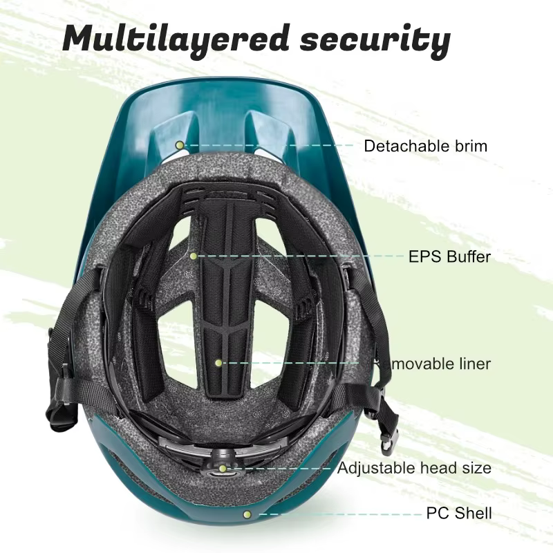 Casque de cyclisme BATFOX pour hommes et femmes