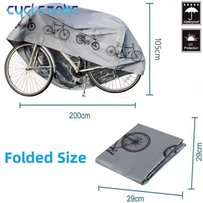 Housse de vélo pour moto