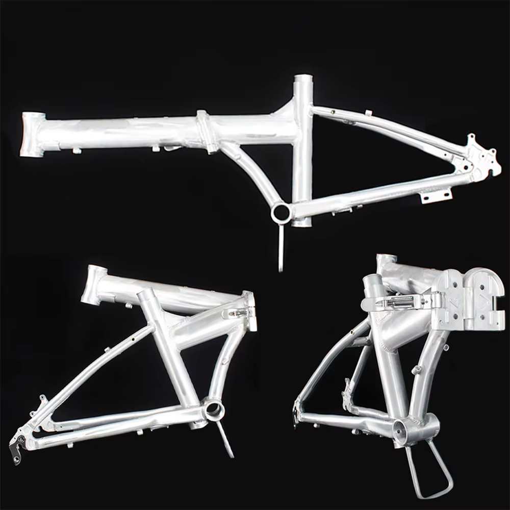 Cadre de Vélo Pliant en Alliage d'Aluminium de 20 Pouces