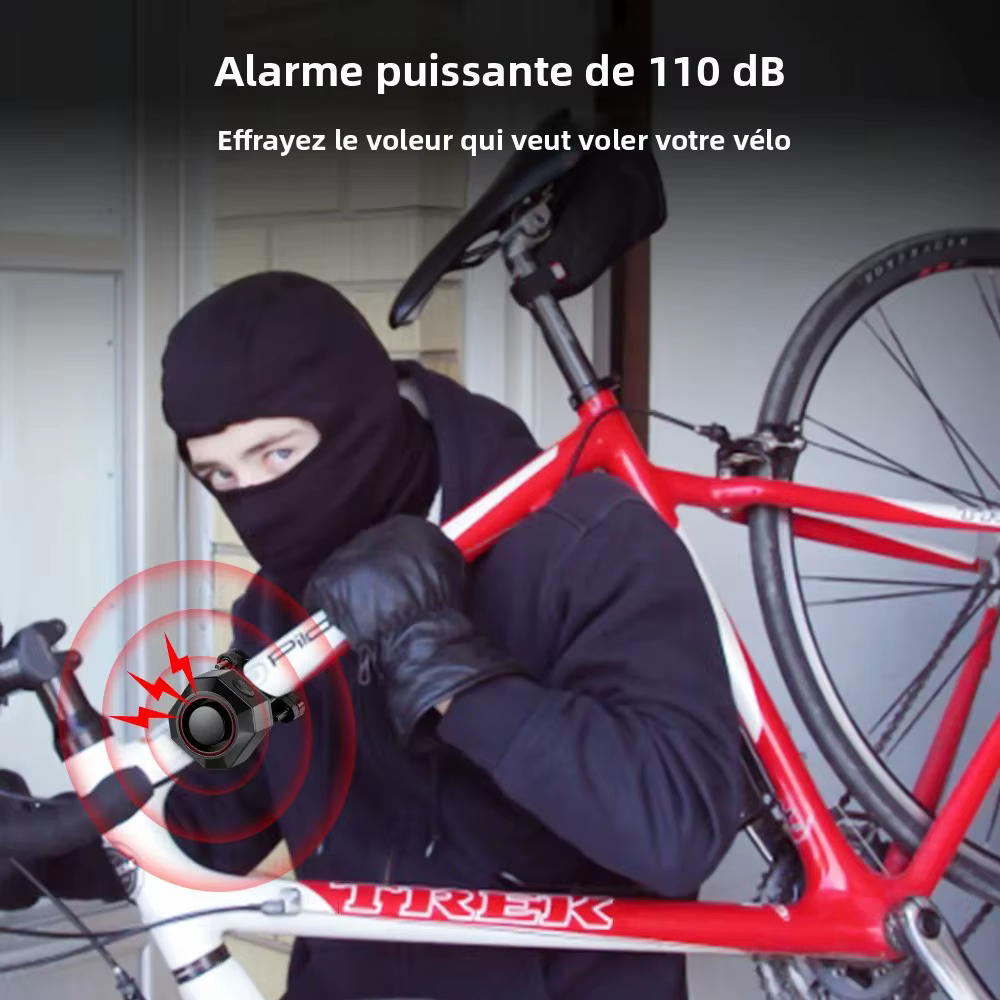 Alarme de vélo sans fil