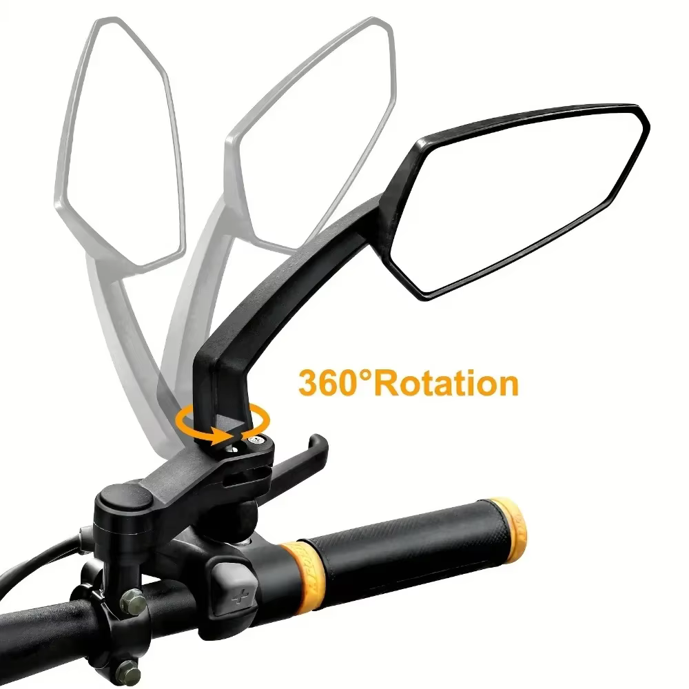 360 ° Rétroviseur de vélo grand Angle rotatif