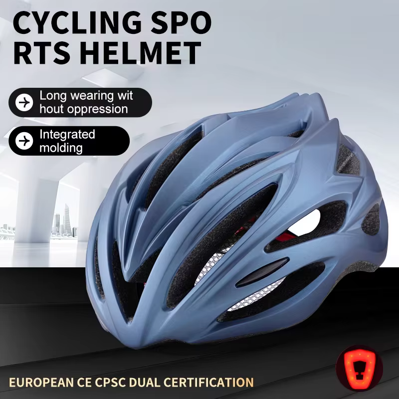 Horntour nouveau casque de vélo avec feu arrière ultraléger